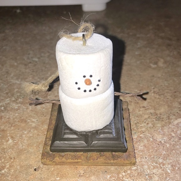 Vintage Original Chocolate S'mores Christmas Ornament *Graham Cracker S'mores* - Picture 1 of 7